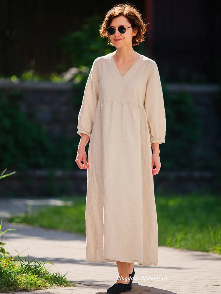 Linen Dress: Keep You Cool and Elegant in Summer~